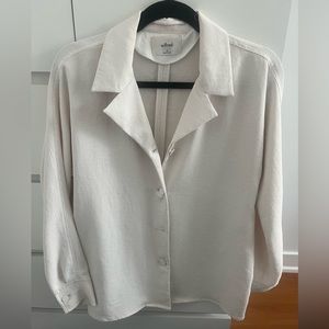 Aritzia Wilfred Freedom Shirt XS